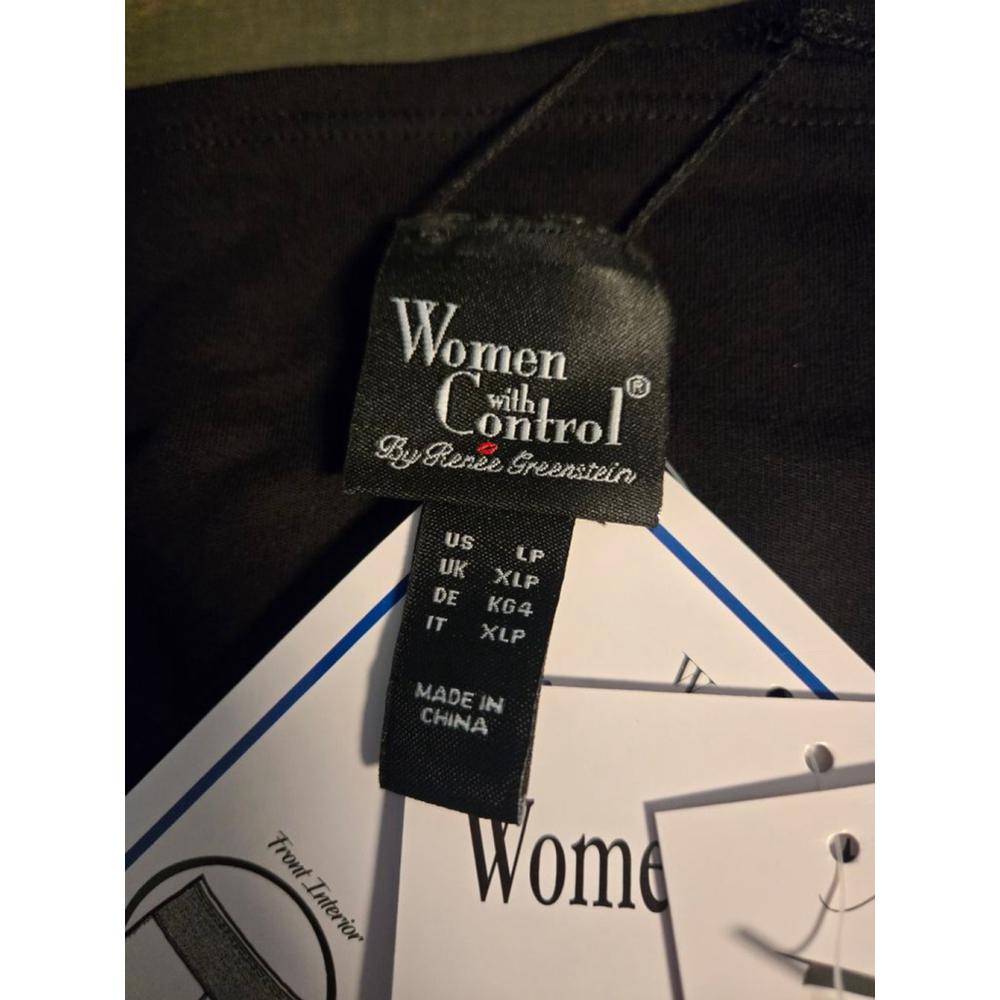 Women With Control Black Long Sleeve Dress. Large Petite - Picture 9 of 9